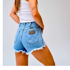 Wrangler womens reworked shorts